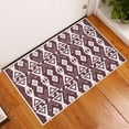 thumbnail image 1 of 2 x 3 Foot Heavy Duty Low Pile Area Rug - Ultra-Thin Non Slip Area Rug - Washable Cotton Indoor Rug for Front Door Foyer Rug for Entryway, 1 of 7