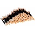 thumbnail image 2 of Pro Black Disposable Dual-side Eye Shadow Brush Sponge Makeup Applicator Tool (50pcs), 2 of 4