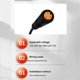 thumbnail image 2 of 300X Electric Bicycle Thumb Throttle for Electric Scooter Accelerator Right/Left Hand Throttle 12V-7, 2 of 5