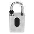 thumbnail image 3 of Candado de huella digital APP Desbloqueo de llave Estructura estable Bluetooth Smart Lock con 2 llaves, 3 of 14