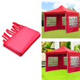thumbnail image 1 of maskred Large 3x2M Gazebos Tent for Camping with Mesh Side Wall for Bug-Free Enjoyment Red 3x2 m 2Set, 1 of 6