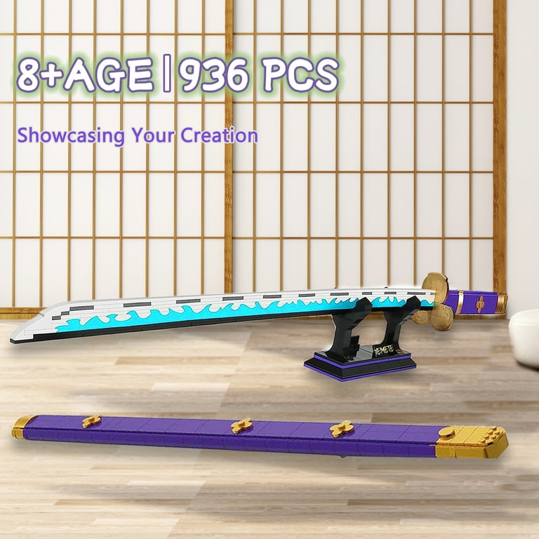 Leimao Building Blocks, 936Pcs, Zoro Enma Yamato Katana Model