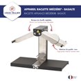 thumbnail image 2 of BRON COUCKE - Original Raclette Cheese Melter "Brézière" Basalte- Traditional French Raclette For Quarter Wheel \u2013 4-Person - Adjustable Heating Rods - Foldable - Safety Switch - 110V, 2 of 6