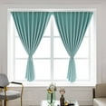 thumbnail image 2 of AUQ Blackout Curtains Perfect for All Rooms Door Curtain Quiet & Peaceful Blackout Window Cover,Beige, 2 of 3