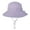 Purple, variant on Ludlz Summer Kid's Sun Hat - Wide Brim UPF 50+ Protection Hat for Baby, Toddler, Kids