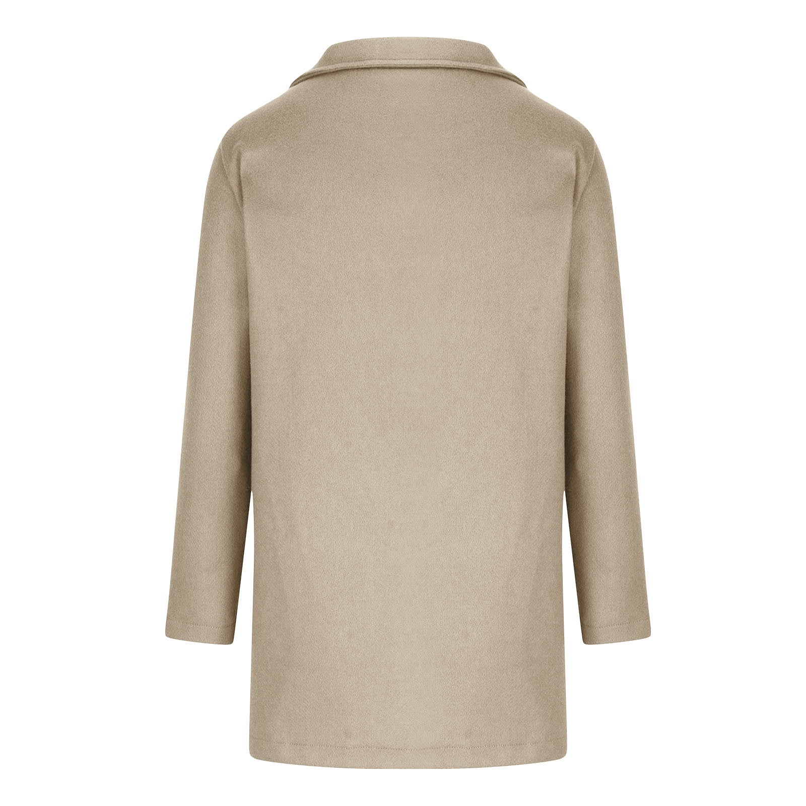 UYISJ Wool Blend Trench Coat for Women Single Breasted Business