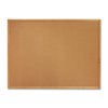 Sparco Cork Bulletin Board, 18" x 24", Oak Wood Frame