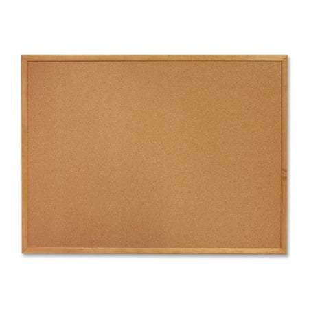 UPC: 0035255197663 | Sparco Cork Bulletin Board  18  x 24   Oak Wood Frame