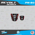thumbnail image 4 of Kalair GFX Graphics Kit for Yamaha PW80 (1990-2008) Revolt Series, 4 of 5