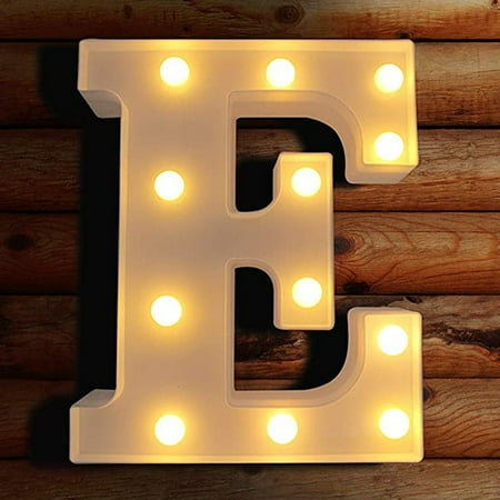 

Lights for Bedroom Decor LED Letter Lights Light Up Plastic Letters Standing Hanging Warm Wihte Light Other