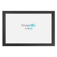thumbnail image 2 of SnapeZo Poster Frame 30x40 Inches, Black 1.7 Inch Aluminum Profile, Front-Loading Snap Frame, Wall Mounting, Wide Series, 2 of 8
