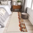 thumbnail image 4 of 2'x6' Rug Runners for Hallways Kitchen, Fall Mushroom Non Slip Entryway Beside Floor Carpet Runner, Thanksgiving Botanical Farmhouse Burlap Washable Laundry Room Bedroom Throw Rugs Mat for Family Pet, 4 of 8