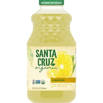 Santa Cruz  Lemonade, 32 oz, Glass Bottle