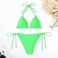 thumbnail image 6 of RTKFRFLM Thong Bikini Swimsuit for Women Black Brazilian String Bikinis Bathing Suit Triangle Top Bathing Suits, 6 of 6