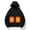 Black, variant on Drovellove Plus Size Women's Heated Hoodie with 5 Heating Zones - USB Powered Long Sleeve Fleece Pullover for Outdoor Winter Activities, Cozy Warm Zip Up Jacket for Cold Weather Commutes, Camping
