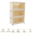 thumbnail image 4 of Storage Bins, Plastic Folding Storage Containers with Lids Stackable Closet Organizer for Bedroom Living Room Office, 4 of 7