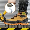 thumbnail image 3 of SAFETREK Steel Toe Safety Shoes For Men Women: Anti-Puncture Anti-Smash Anti-Slip Work Footwear,Waterproof Spark-Proof Security Boots for Long Shifts in Factory & Construction, 3 of 10