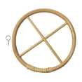 thumbnail image 4 of de madera Anillo de aro Círculo / Hecho a mano DIY Guirnalda Decoración Colgante Aros para manualidades Anillos para manualidades Redondo Macarena aro atrapasueños, 4 of 8