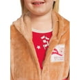 thumbnail image 4 of Rudolph the Red Nosed Reindeer Toddler Pajamas and Robe Set, 3-Piece, Sizes 12M-5T, 4 of 5
