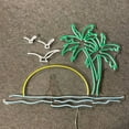 thumbnail image 5 of Handmadetneonsign Palm Tree Party Neon Sign, Beach Lights Wall Art Decor, Living Room Man Cave Wall Decor, 5 of 5