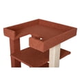 thumbnail image 2 of Traditional 3-Level Cat Tower by Naomi Home-Color:Green, 2 of 7