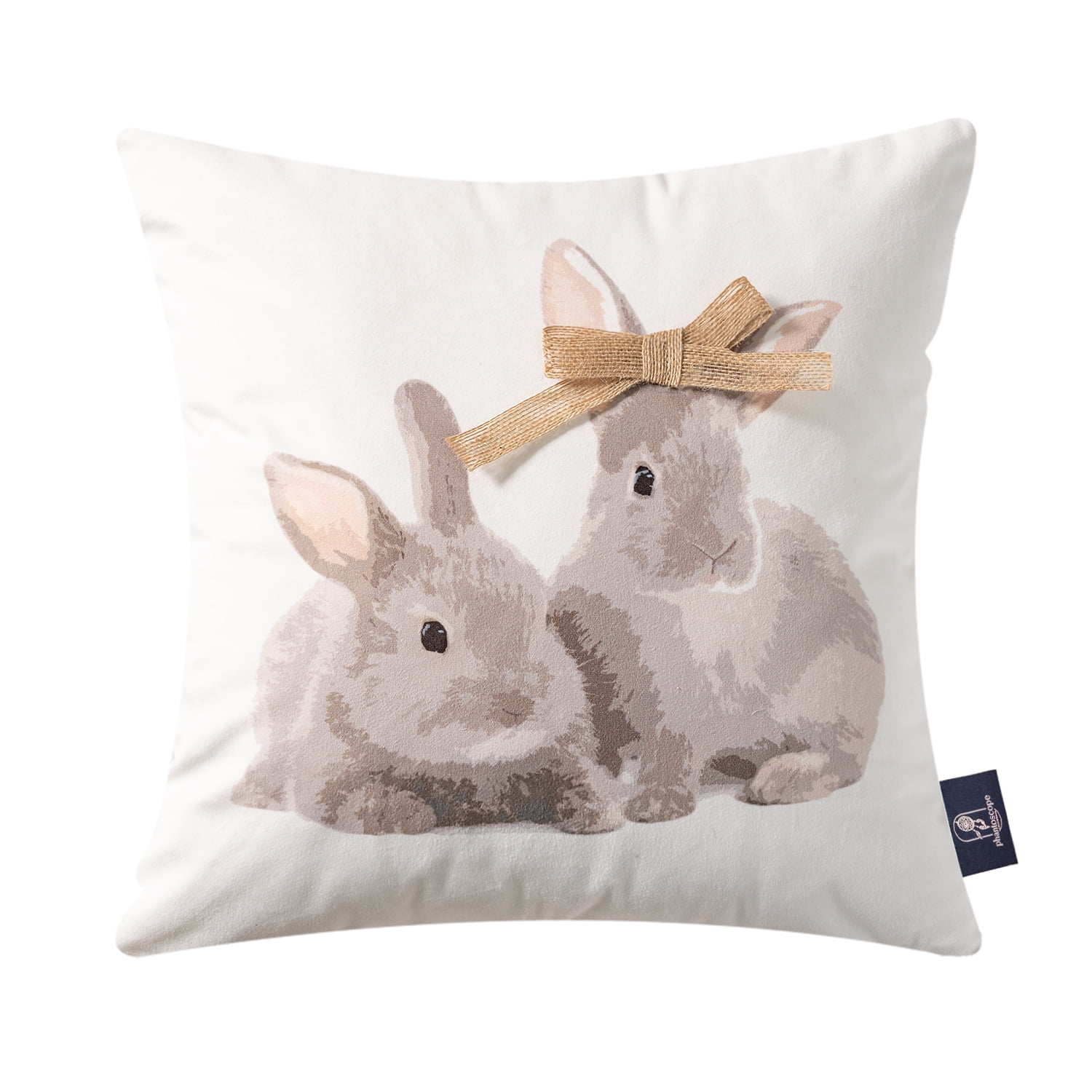 Pianpianzi Fuzzy Throw Pillows for Bed Throw Pillows Small Knitted Throw  Pillows Cute Rabbit Cover Decoration Cover Case Cushion Bunny For Easter  Home Textiles 