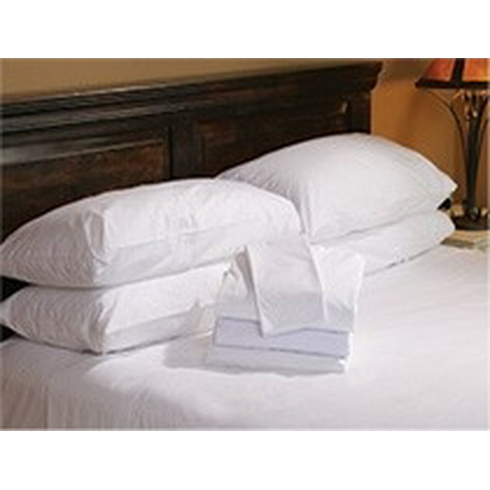Twin Fitted XL Sheet T180 Cotton Blend 39x80x10 White Pack of 2