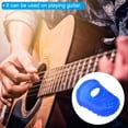 thumbnail image 6 of Uxcell Rubber Finger Tips Silicone Thumb Fingertip Protector Thimble for Guitar Playing Blue Medium Size 15 Pack, 6 of 6