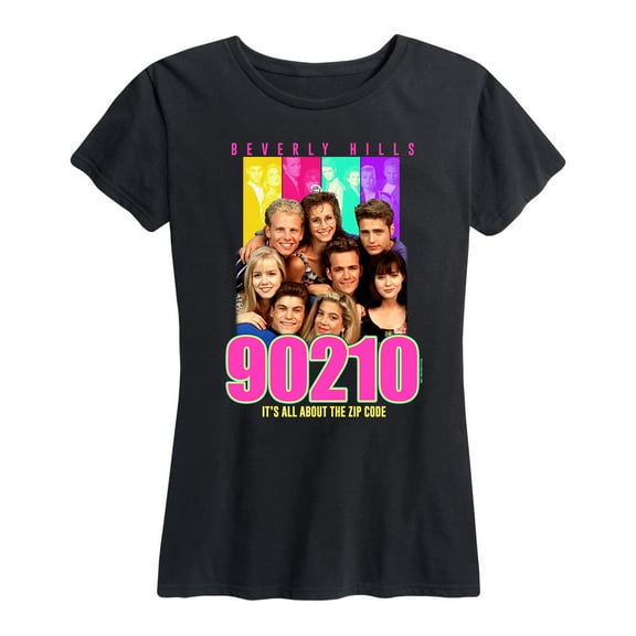 Beverly Hills 90210 - Group Logo - Women's Short Sleeve Graphic T-Shirt