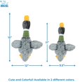 thumbnail image 3 of Juguete masticable interactivo para perros Squeaky, Best Pet Supplies, alas de pato real (gris) para, 3 of 5