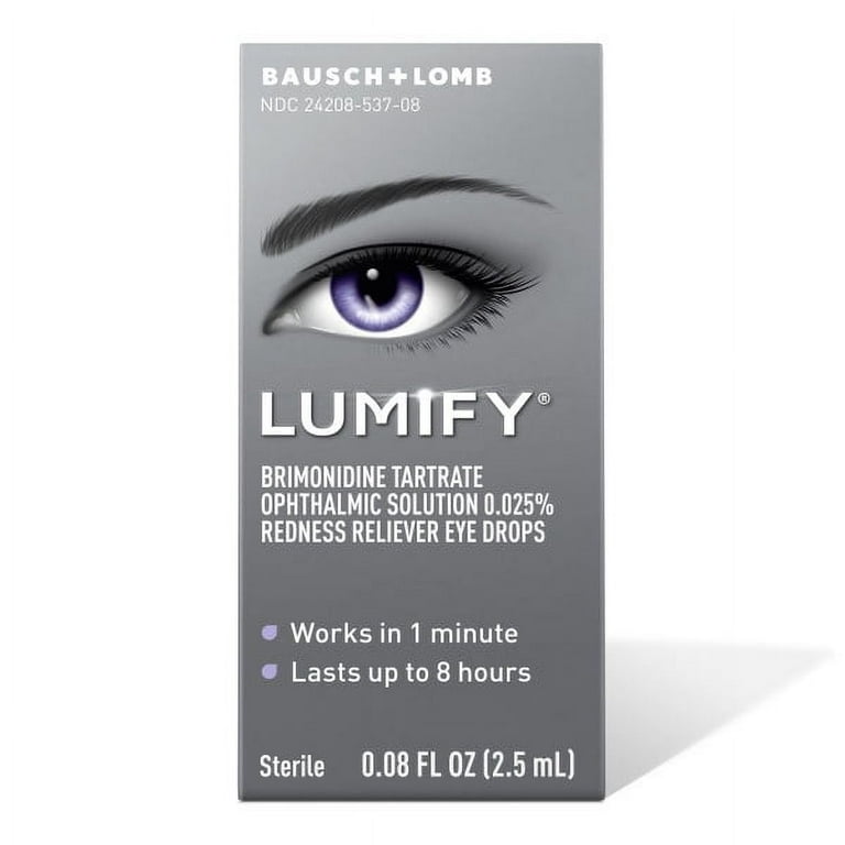 BAUSCH+LOMB LUMIFY 目薬 Bausch + Lomb Lumify Sterile Eye Drops, Redness Reliever