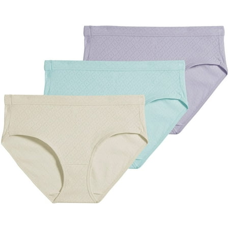 Women s Jockey® 3-pk. Elance Breathe Hipster Panty Set 1540 Color: Violet Veil Asst Size: 8
