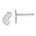 thumbnail image 1 of Beautiful Sterling Silver Heart Earrings, 1 of 2