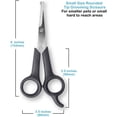 thumbnail image 6 of Pets First Pet Grooming Scissors - Body and Facial Tr immer for Dogs and Cats, 6 of 6