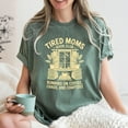 thumbnail image 3 of Tired Moms Book Club T-Shirt, Coffee Chaos Chapters Graphic Tee, Funny Book Lover Gift For Exhausted Moms, Reader Shirt, Bookworm Gift Tee, 3 of 6
