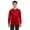 RED, variant on Boys 5.3 oz. Heavy Cotton Long-Sleeve T-Shirt 5 Pack