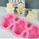 thumbnail image 2 of Moldes de silicona para jabón, 4 cavidades, mano de moldes de silicona, molde de amuleto de palma para jabón DIY, velas, bombas de baño, pastel de Chocolate, cubitos de hielo, 2 of 5