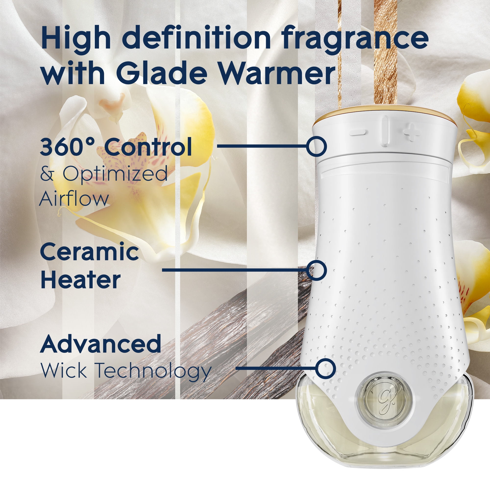 (5 pack) Glade PlugIns Scented Oil 5 Refills, Air Freshener, Sheer Vanilla Embrace, Essential Oil Infused Wall Plug In, 3.35 FL oz, pack of 5