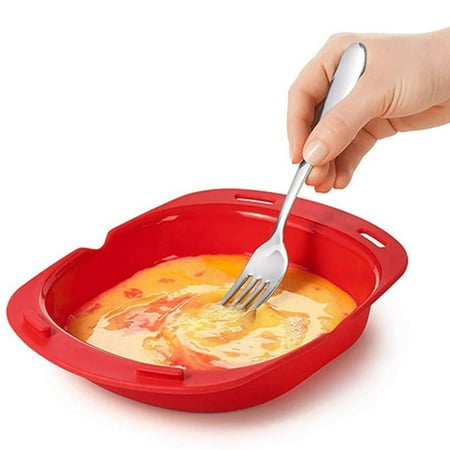 

HeroNeo Silicone Omelette Maker Microwave Oven Non Stick Omelette Maker Egg Roll Baking Pan Omelette Tools Kitchen Accessories