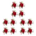 thumbnail image 3 of Minnieouse Ramo de flores artificiales de ensueño para novias con un toque de elegancia, de flores artificiales para boda, fácil de llevar, flor Type1 NO1, 3 of 6