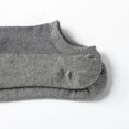 thumbnail image 4 of Calcetines invisibles para hombre/mujer, tobillo de corte bajo, invisibles, antideslizantes, finos, transpirables, calcetines casuales, $ the Men's 6/5 pares de equipo de trabajo con amortig, 4 of 5
