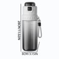 thumbnail image 3 of Hyknon Insulated Water Bottle with Cooling Spray, 2-in-1 Mist & Sip 750ML Sport Water Bottle BPA-Free, Portable Leak-Proof Drinking Bottle, Summer Outdoor Reusable Sport Bottle for Camp Travel, Pink, 3 of 7
