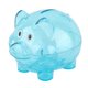 thumbnail image 5 of Hucha Hucha, Lindo Y Creativo Juguete De Hucha De Cerdo Para Niños, Niñas Y Adultos, Caja De Dinero De Plástico Transparente, Regalo De Cumpleaños, Recuerdo Para Bebé, Tren, 5 of 5