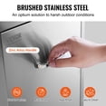 thumbnail image 5 of VEVOR 16Wx22Hx16D Propane Tank Drawer Stainless Steel Pull Out Trash Drawer with Handle, 5 of 12