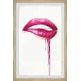 thumbnail image 2 of Marmont Hill "Biting Lip" Framed Painting Print, 2 of 6