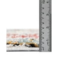 thumbnail image 5 of Unique Loom Morocco Collection Area Rug - Medina (7' Round Multi/Black), 5 of 7