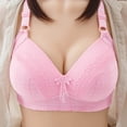 thumbnail image 2 of Sngxgn Women's Wireless T-Shirt Bra, Wirefree T-Shirt Bra(Pink,40), 2 of 3