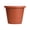 Brown, variant on The HC Companies 12" Plastic Outdoor Classic Flower Planter, Terra Cotta