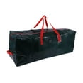thumbnail image 3 of Bolsa de almacenamiento para árbol de Navidad, bolsa de lona portátil para accesorios de disfraces y decoración de fiestas. Verde L, 3 of 9