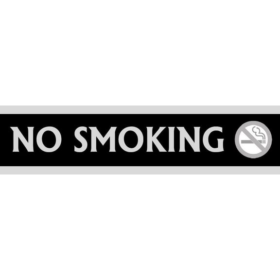Flexible Magnets Set of 2 NO SMOKING signs